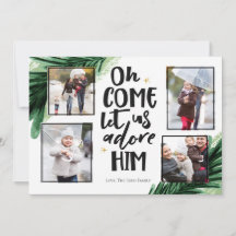 彼来に博士4歳を敬愛する |クリスマスフォトカード