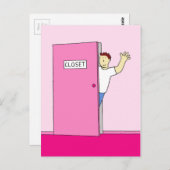 彼来に対する心からの祝辞 ポストカード (正面/裏面)