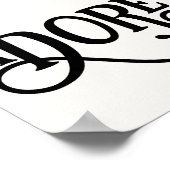 彼来の台本画を慕いモダンようファンシー ポスター (角)