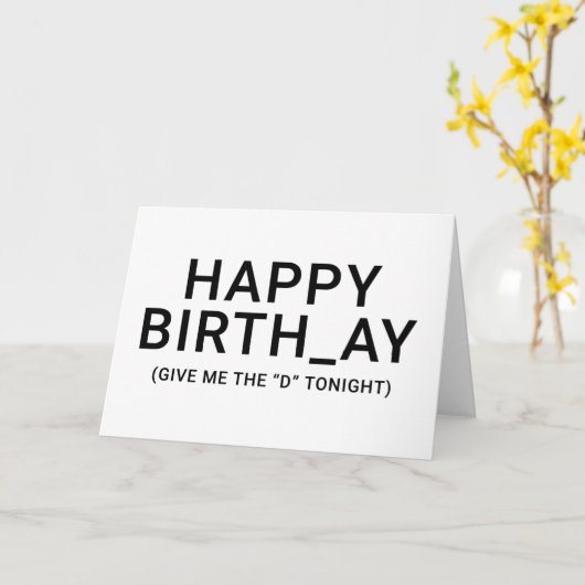 彼氏おもしろいへのカップル誕生日ギフト カード (黄色い花)