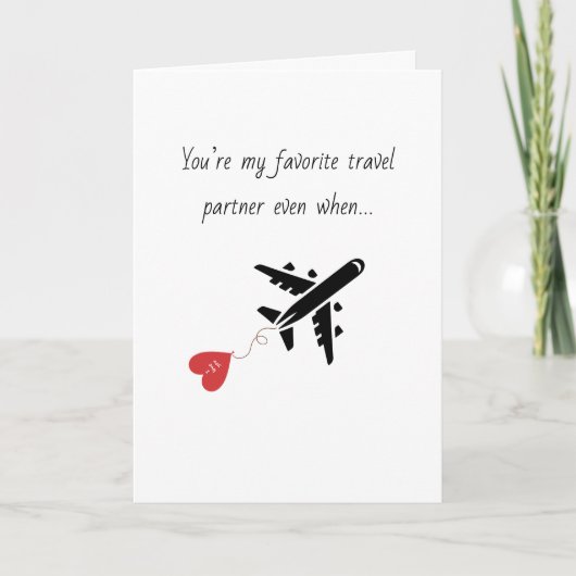 彼氏おもしろい夫シンプル誕生日カスタム シーズンカード (正面)