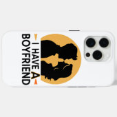 彼氏がいるの Case-Mate iPhoneケース (裏面 (横))