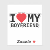 彼氏が大好き シール (シート)