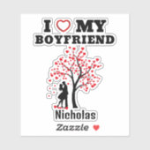 彼氏が大好き シール (シート)