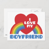 彼氏が大好き ポストカード (正面/裏面)