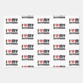 彼氏が大好き ラッピングペーパーシート (正面3)