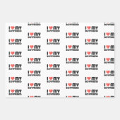 彼氏が大好き ラッピングペーパーシート (正面2)