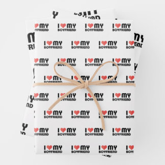 彼氏が大好き ラッピングペーパーシート