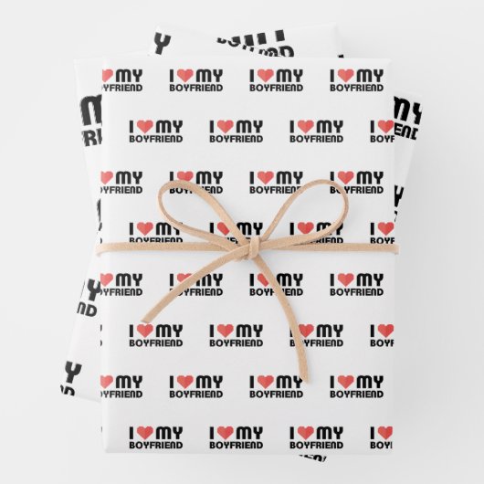 彼氏が大好き ラッピングペーパーシート (インサイチュ)