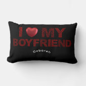 彼氏が大好き ランバークッション (正面)