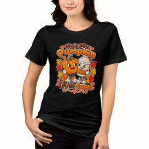 彼氏のカボチャ 私のスパイス カップル 秋のTシャツ