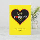 彼氏のバレンタインデー シーズンカード (スタンド正面)