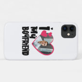 彼氏の写真が大好パーソナライズされたき Case-Mate iPhoneケース (裏面(横))