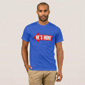 彼氏の矢印右.png tシャツ (正面フル)