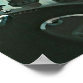 彼氏へのギターギフト ポスター (角)