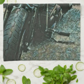 彼氏へのバイクギフト キッチンタオル (折り畳み)