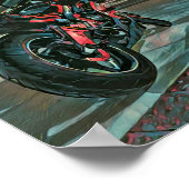 彼氏へのバイクギフト ポスター (角)