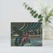 彼氏へのバイクギフト ポストカード (スタンド正面)
