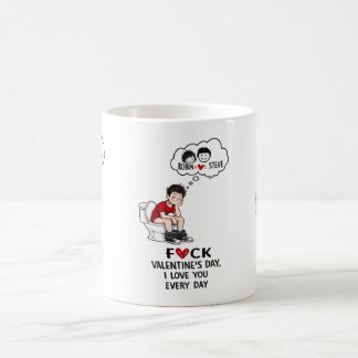 彼氏へのバレンタインギフトに最適なパーソナライズドマグカップ コーヒーマグカップ