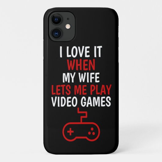 彼氏へのビデオゲーム愛ギフト, 面白いギフト Case-Mate iPhoneケース (裏面)