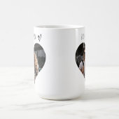 彼氏カップルへの贈り物の記念日 モーフィングマグカップ (中央)