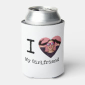 彼氏パーソナライズされた/ガールフレンドが大好きカスタム 缶クーラー (缶正面)