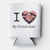彼氏パーソナライズされた/ガールフレンドが大好きカスタム 缶クーラー (正面)