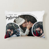 彼氏モダンが大好きなフォトコラージュ アクセントクッション (正面)