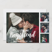 彼氏モダンが大好きなフォトコラージュ シーズンカード (正面)