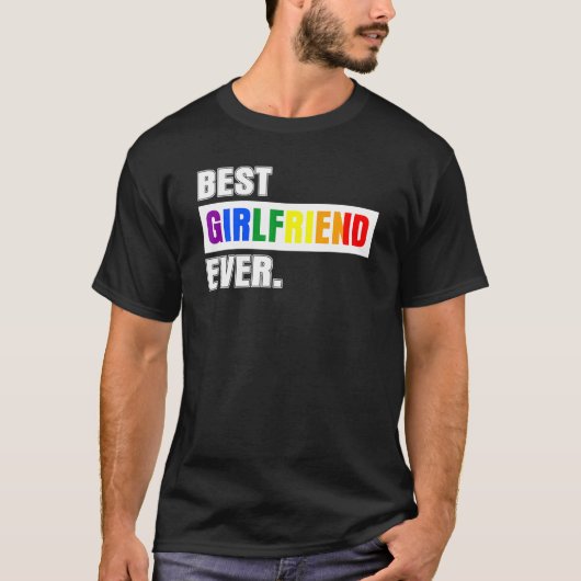 彼氏最高のの恋人 Tシャツ (正面)