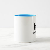 彼氏最高の ツートーンマグカップ (中央)