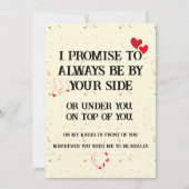 彼氏/夫への卑猥な記念日カード シーズンカード (正面)