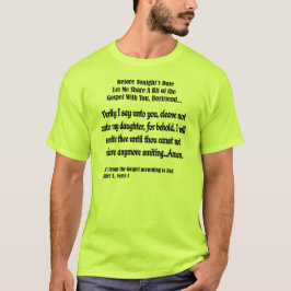 彼氏:福音を聞くパパ Tシャツ