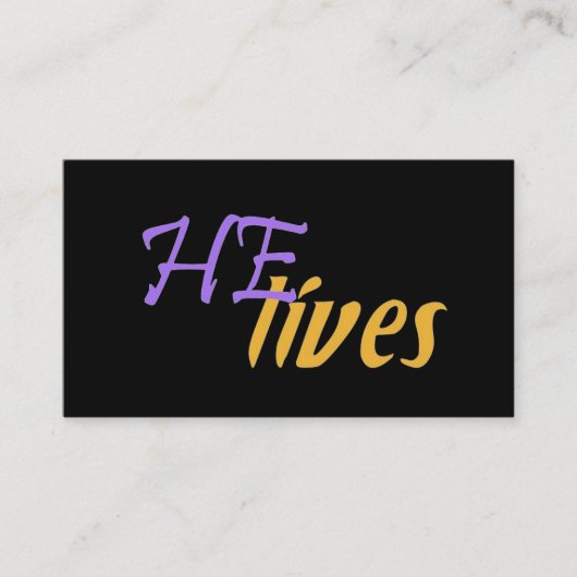 彼生命名刺 名刺 (正面)