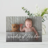 彼疑問に思の愛の休日の写真カード シーズンカード (スタンド正面)