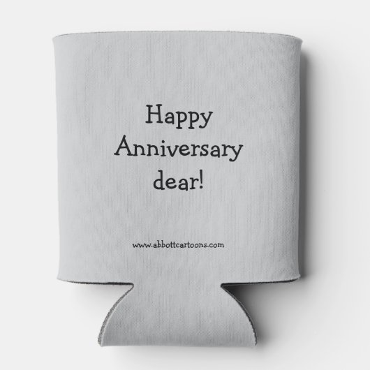 彼笑わされるにとって周年記念ユーモアクーラーボックス 缶クーラー (裏面)