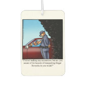 彼笑わされるのために車の空気清浄剤 カーエアーフレッシュナー (正面)