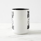 彼笑わされるへの贈り物 マグカップ (中央)