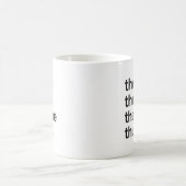 彼等のそこにそれらはthurrです コーヒーマグカップ (中央)