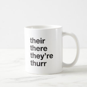 彼等のそこにそれらはthurrです コーヒーマグカップ