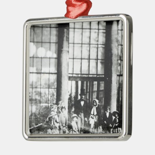 彼等のの女王ビクトリア及びアルバート王子 メタルオーナメント (左)