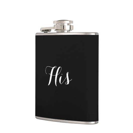 彼結婚の フラスク (左)