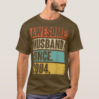 彼結婚への18のアニバーサリーの贈り物エピック夫Si Tシャツ