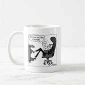 彼自身の心の伝説 コーヒーマグカップ (左)