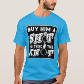 彼買は結び目を結んでいる Tシャツ (正面)