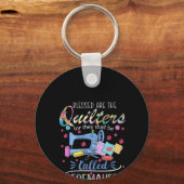 彼賛美らは断片的なキルターである キーホルダー (正面)