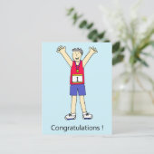 彼走を祝う言葉だ。 ポストカード (スタンド正面)