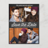 彼頼と彼女はyesだ!日付ポストカードの保存 案内ポストカード (正面)