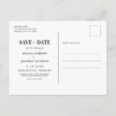 彼頼は10-4警察の写真を結婚言った 案内ポストカード (裏面)