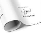 彼頼はyes婚約シンプルミニマルと ラッピングペーパー (ロールコーナー)